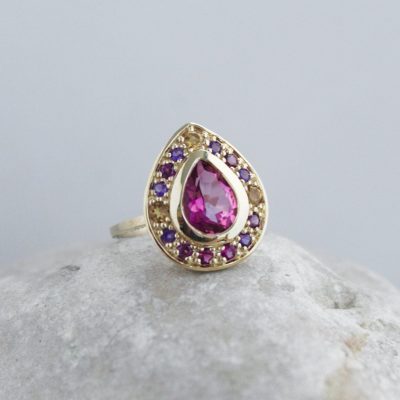 Anillo Atenea Rose