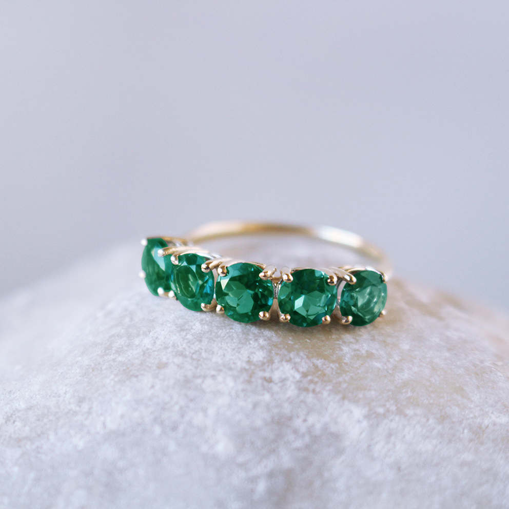 Anillo Frida Esmeralda