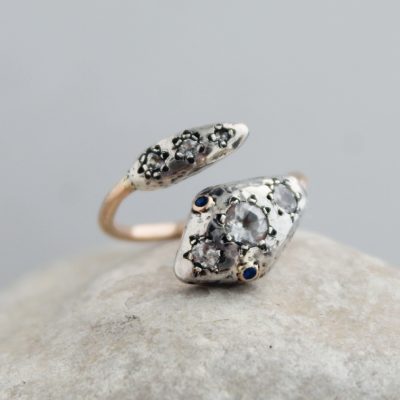 Anillo Serpiente Antigua