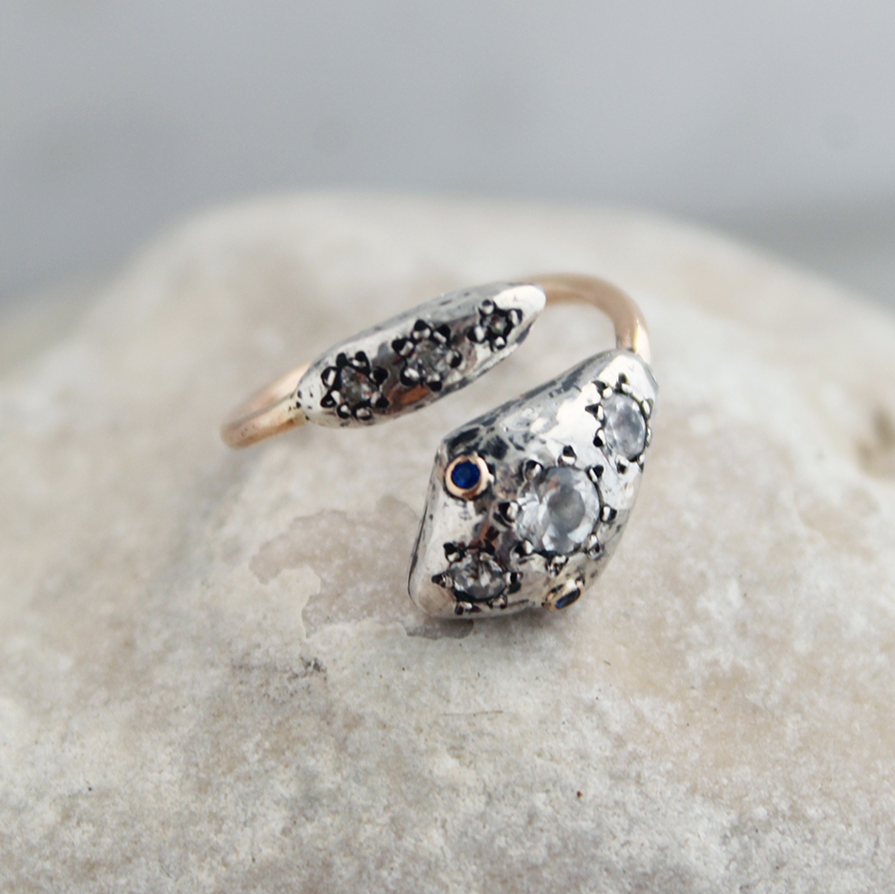 Anillo Serpiente Antigua - Imagen 3