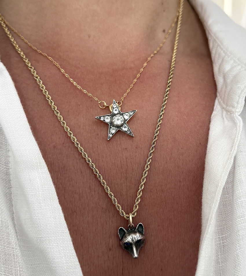 Colgante Estrella Antigua - Imagen 4